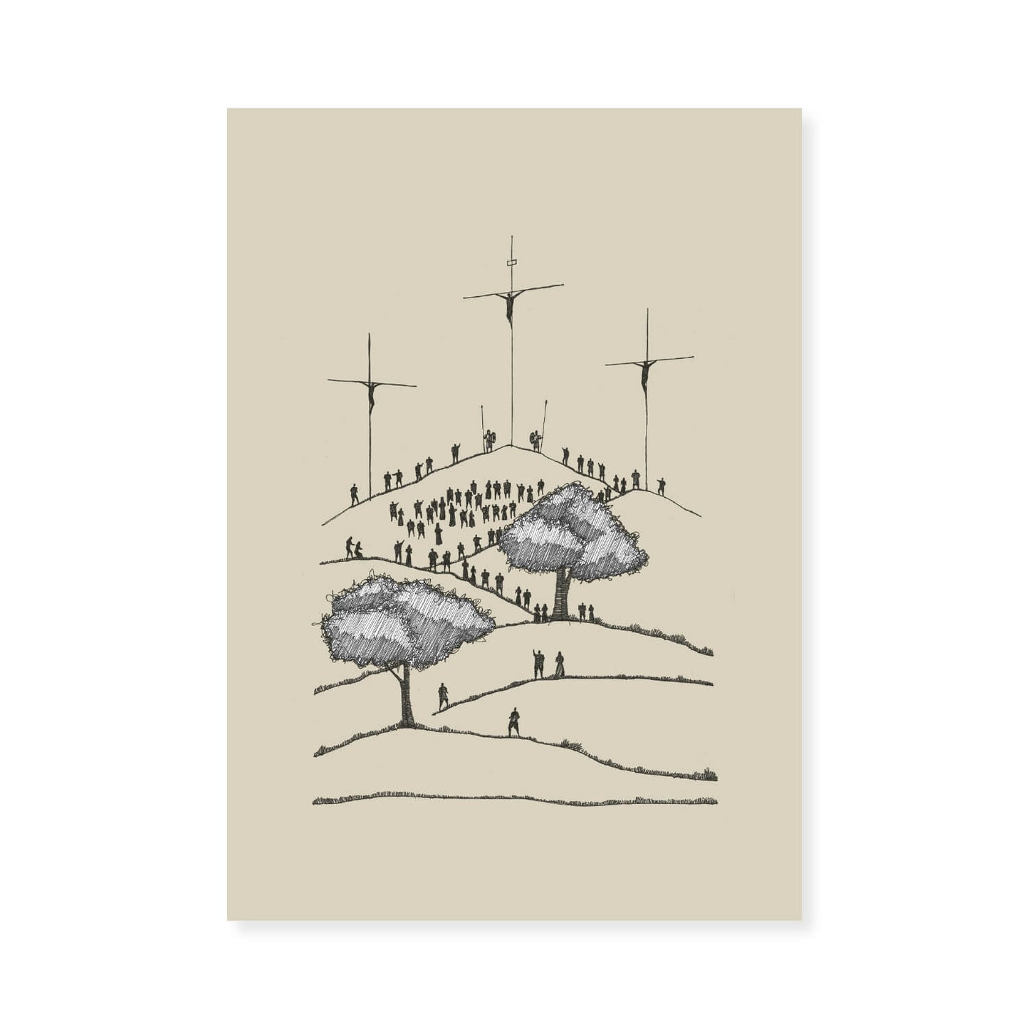 Crucifixion of Christ Old Rugged Cross
