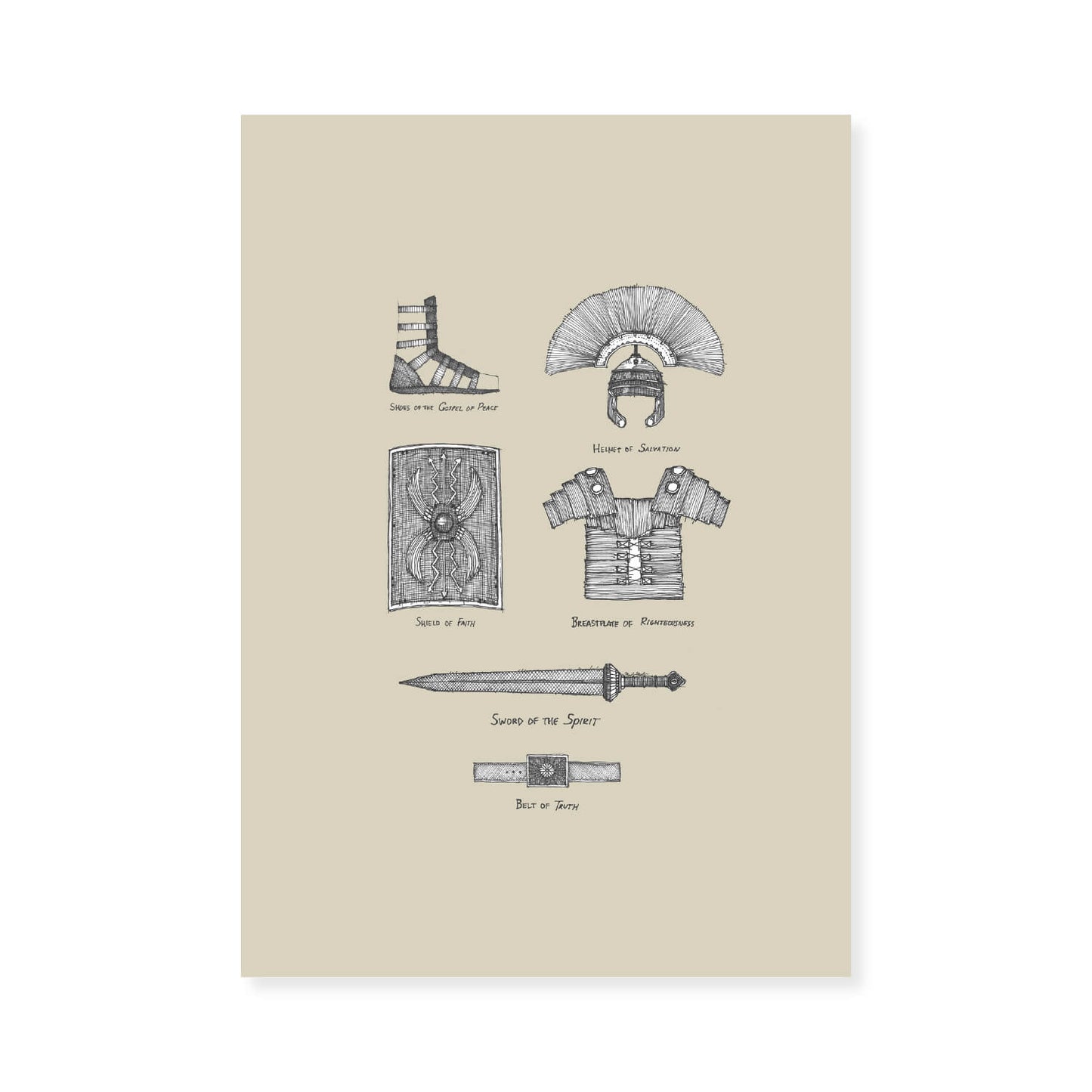 Full Armour of God Ephesians 6 | Portrait