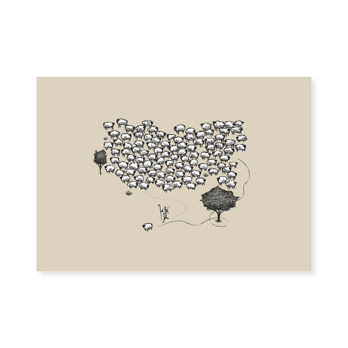 Jesus Leaves the 99 | Landscape