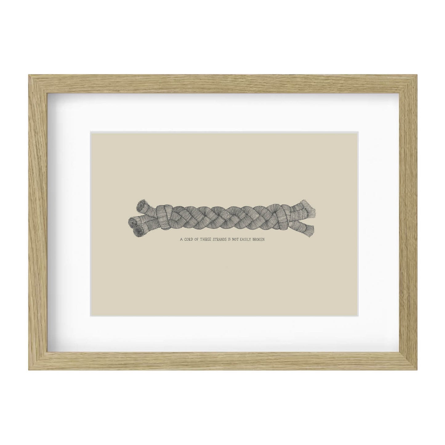 A Cord of Three Strands Ecclesiastes 4:12 | Landscape