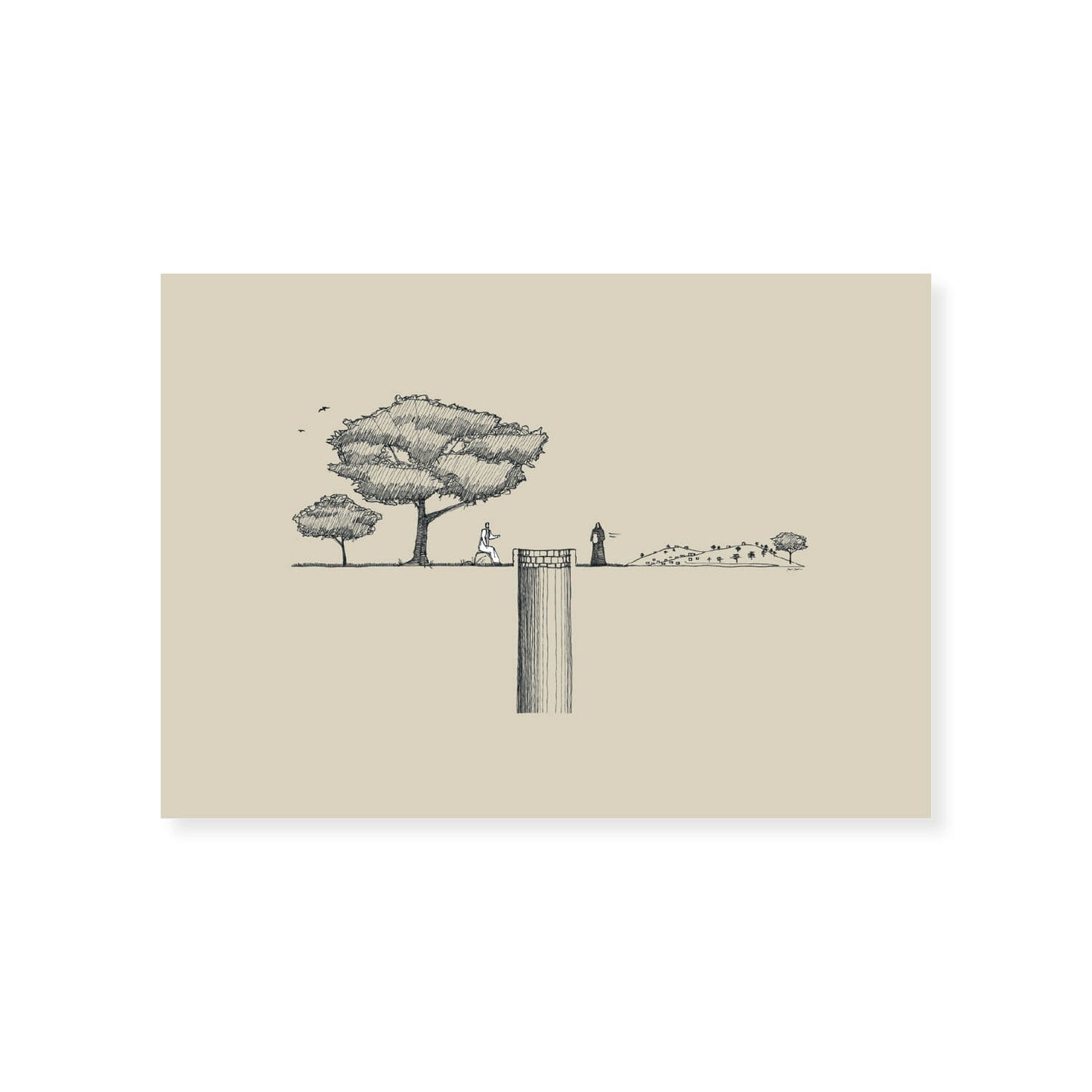 Woman at the Well John 4 | Landscape