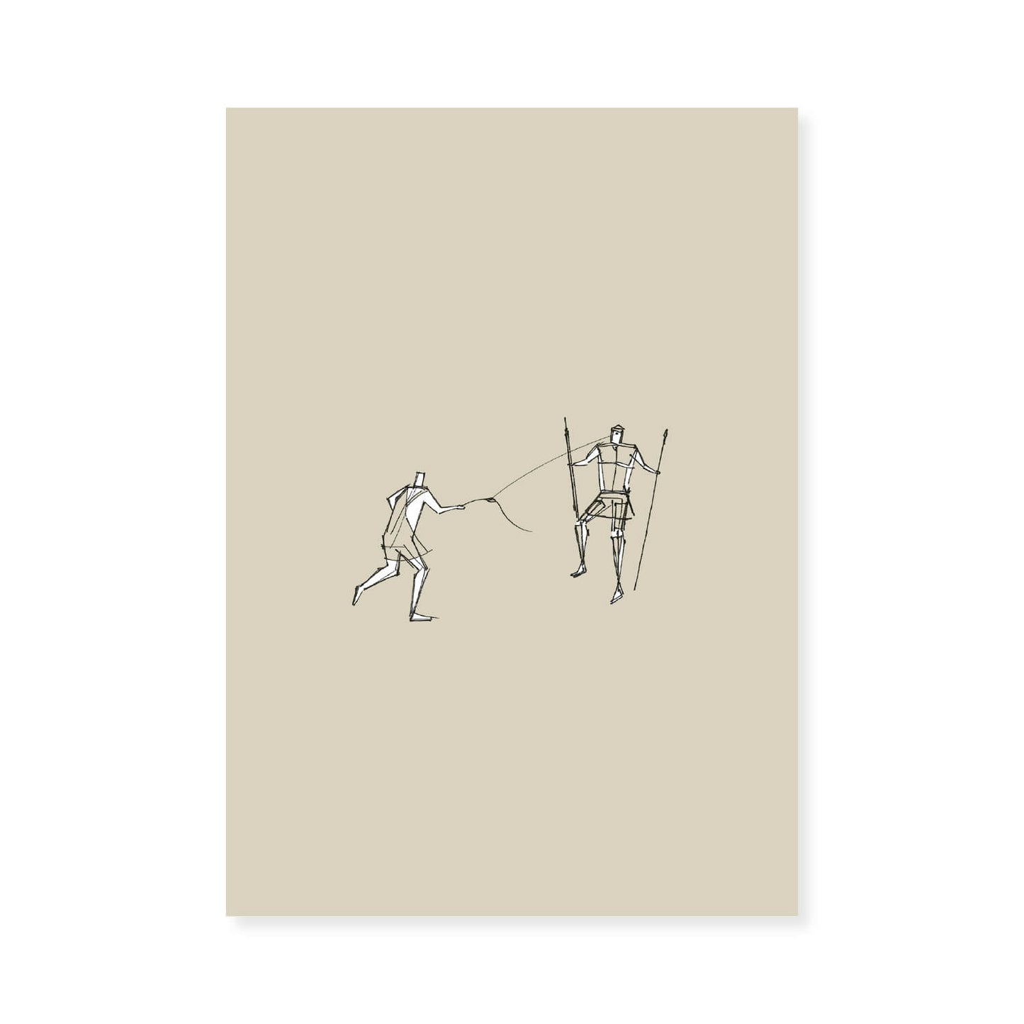 David and Goliath Sling Stone