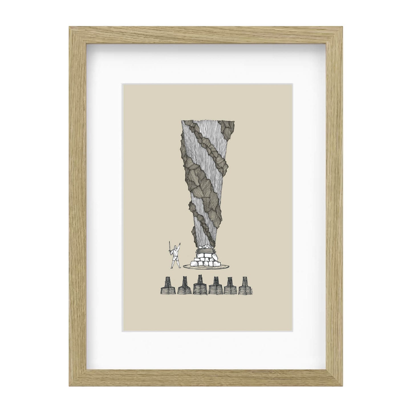 Elijah on Mount Carmel Altar Fire