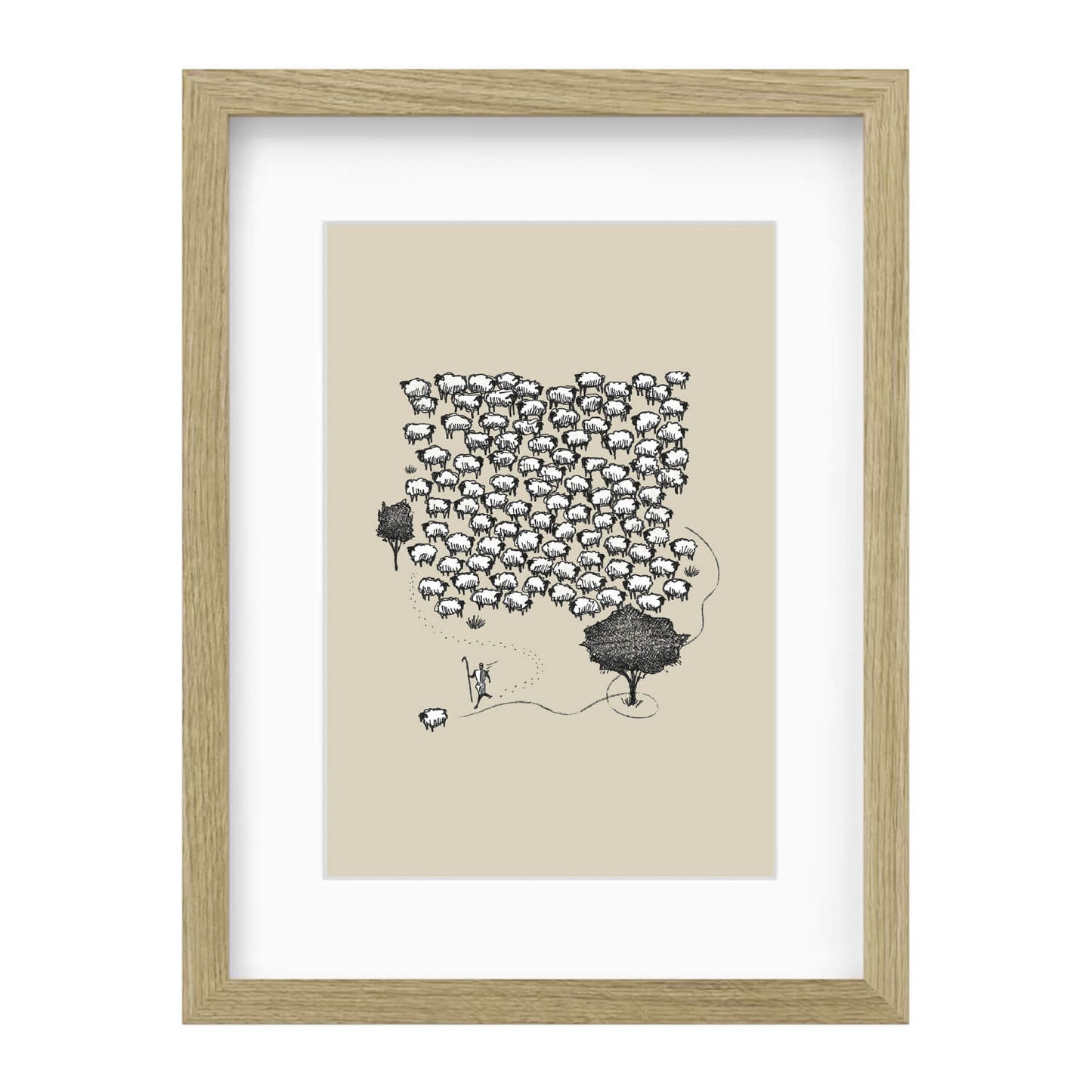 Jesus Leaves the 99 | Portrait