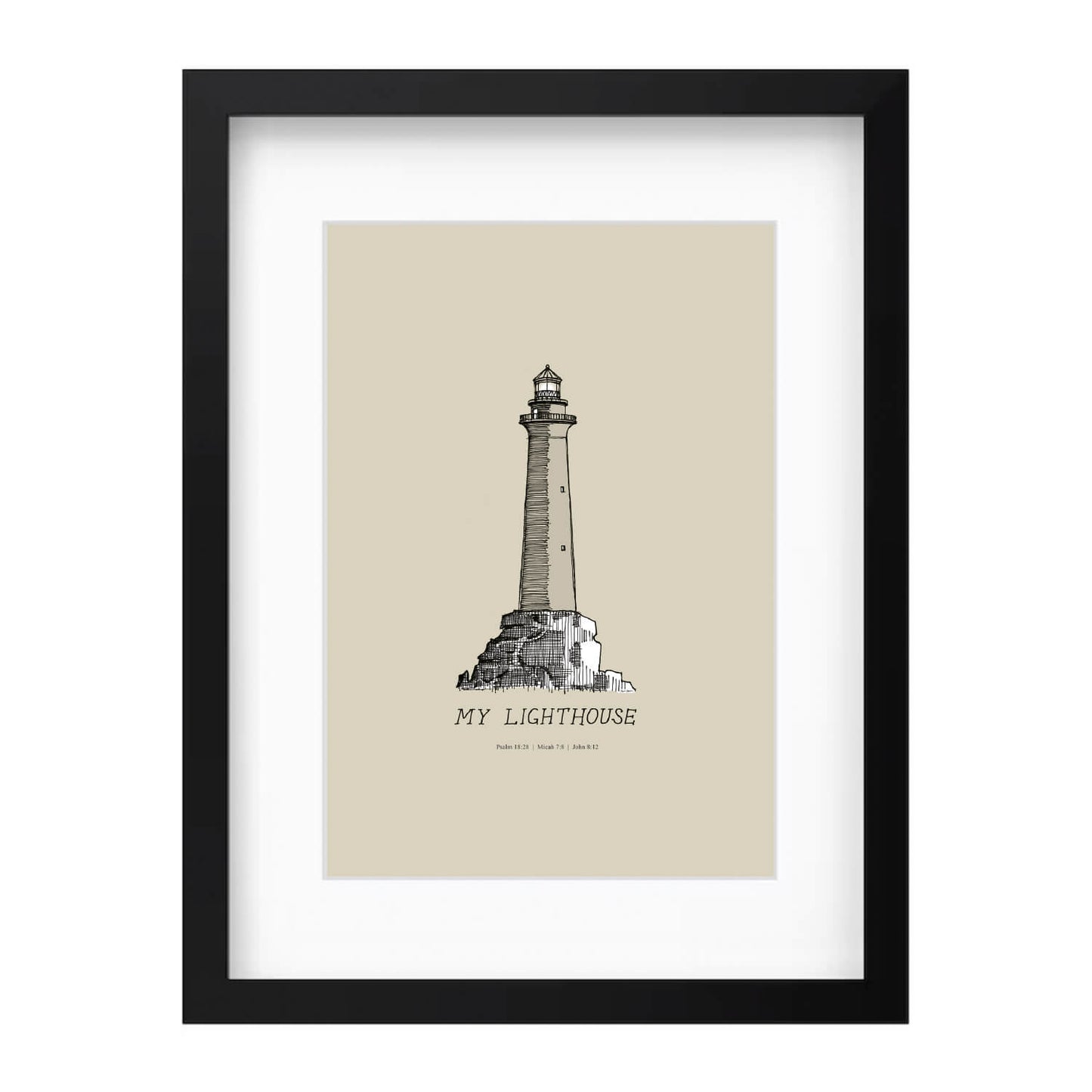 I AM the Light of the World My Lighthouse