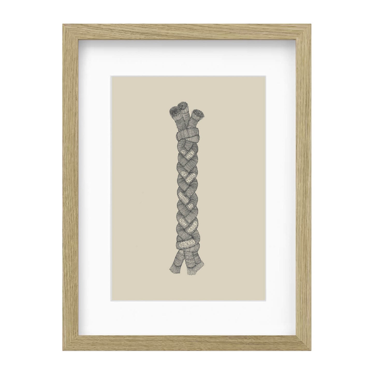 A Cord of Three Strands - with words | Portrait