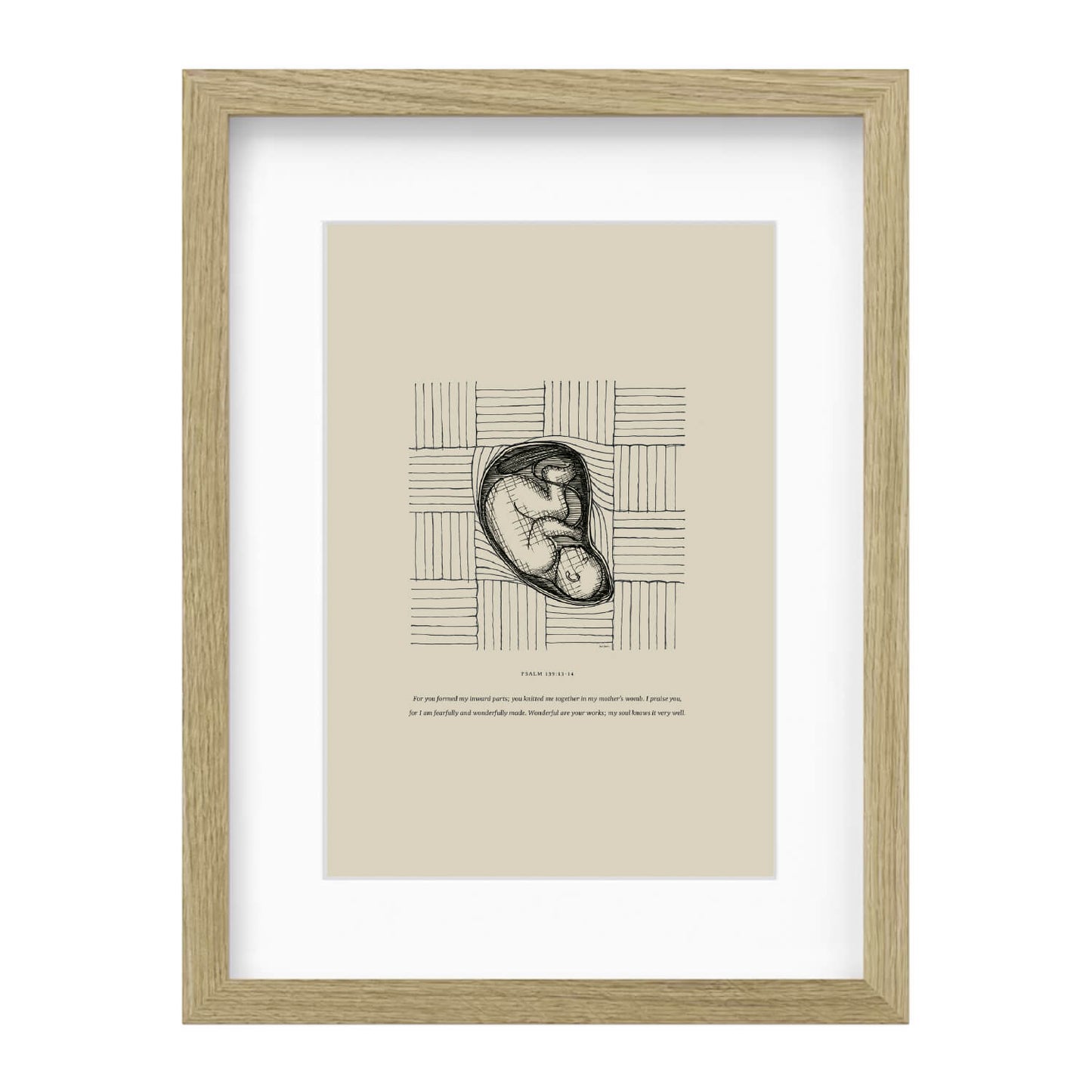 Knitted Me in My Mother's Womb