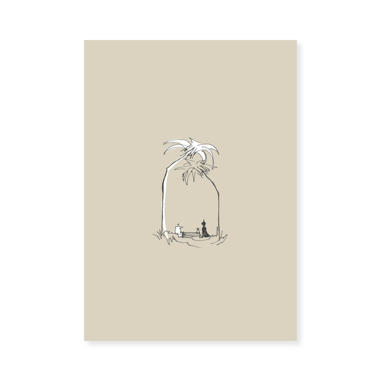 Woman at the Well Minimalist (John 4:4-26)