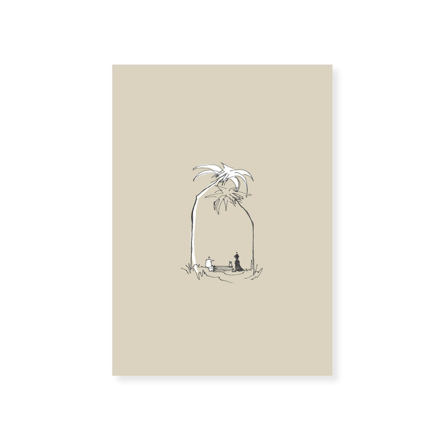 Woman at the Well Minimalist (John 4:4-26)