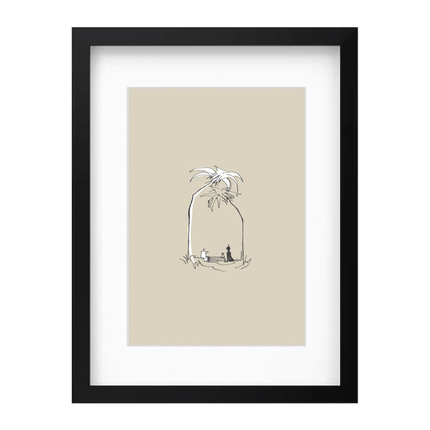 Woman at the Well Minimalist (John 4:4-26)