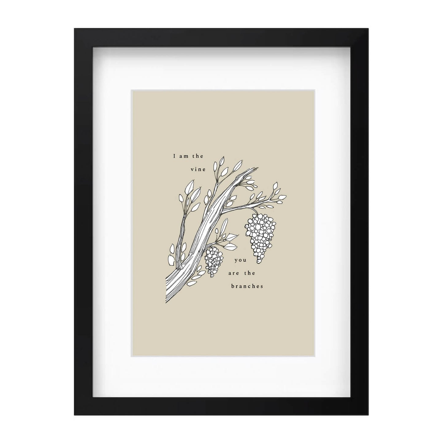 I AM the Vine You are the Branches