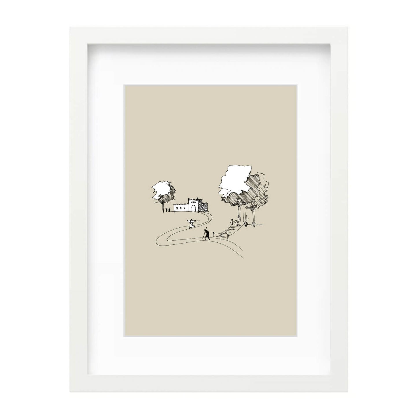 Prodigal Son Parable | Minimalist Sketch