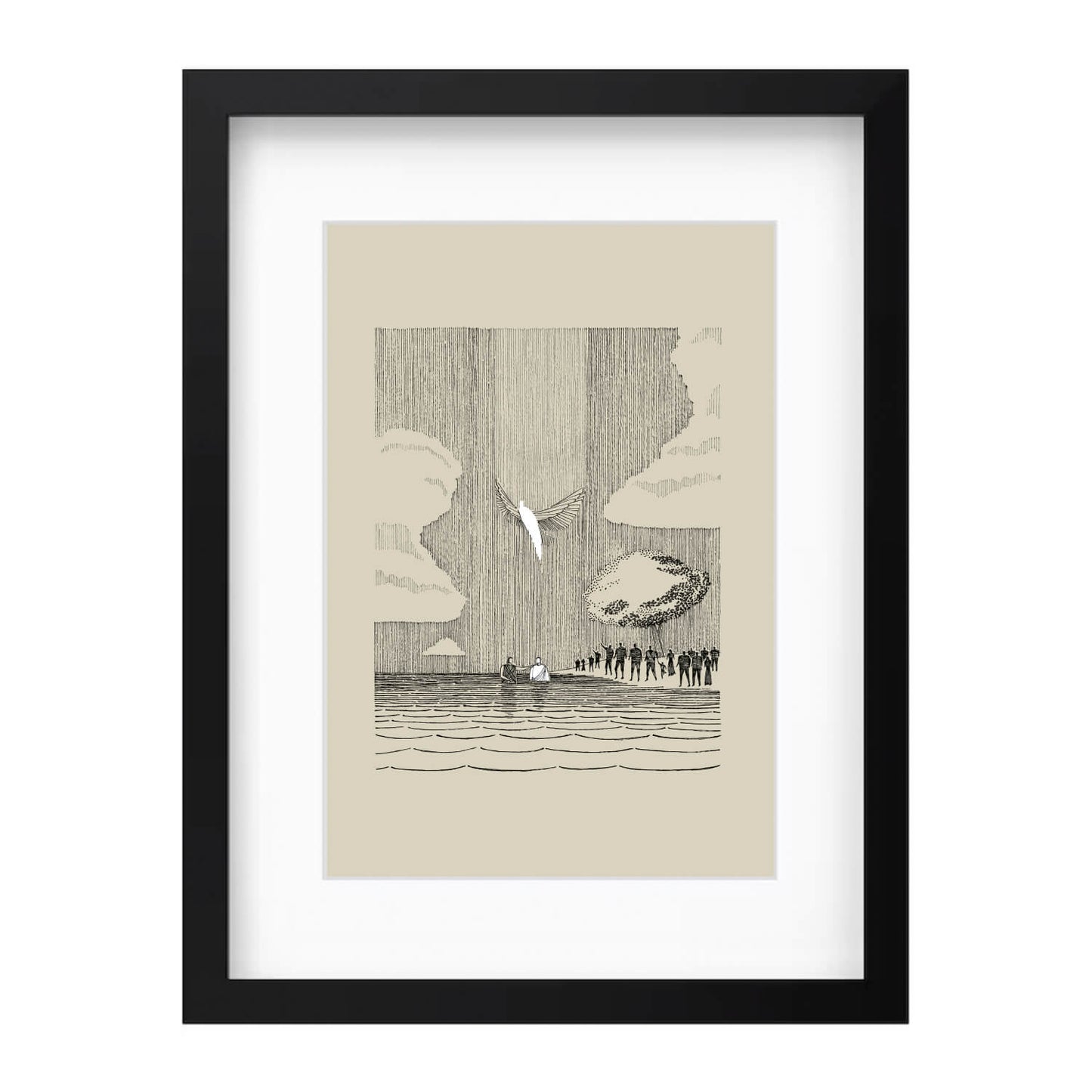 Jesus Baptism Holy Spirit Dove