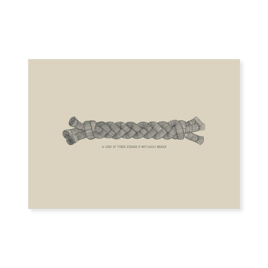 A Cord of Three Strands Ecclesiastes 4:12 | Landscape