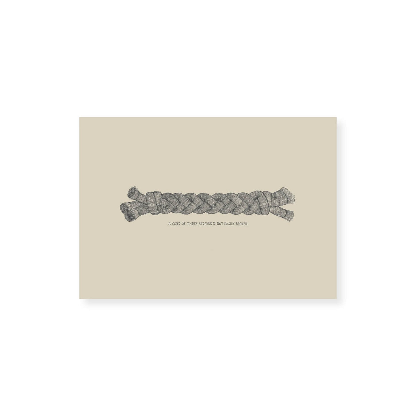 A Cord of Three Strands Ecclesiastes 4:12 | Landscape