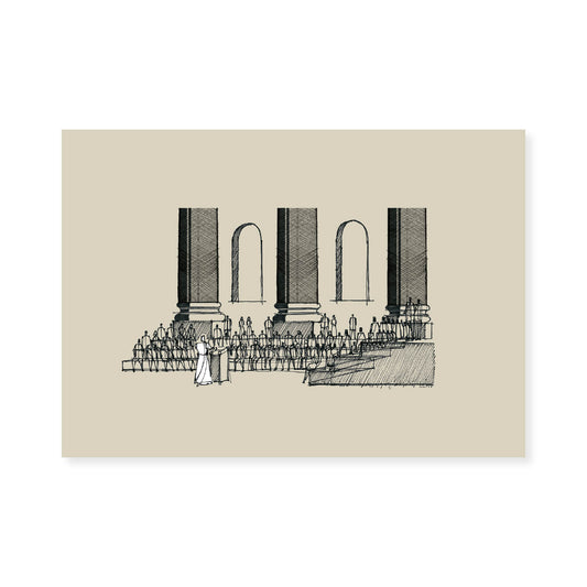 Jesus Teaching in the Synagogue on Sabbath