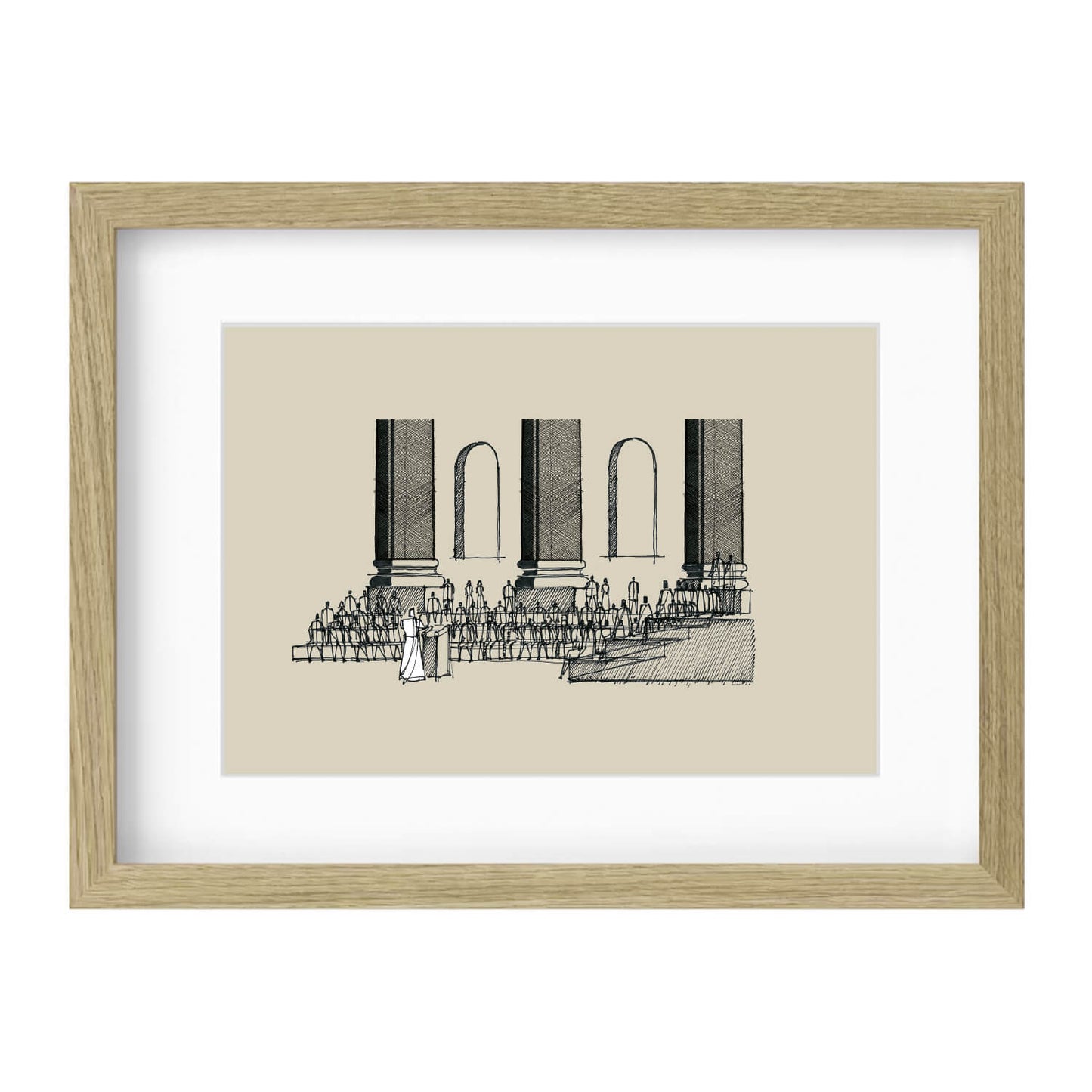 Jesus Teaching in the Synagogue on Sabbath