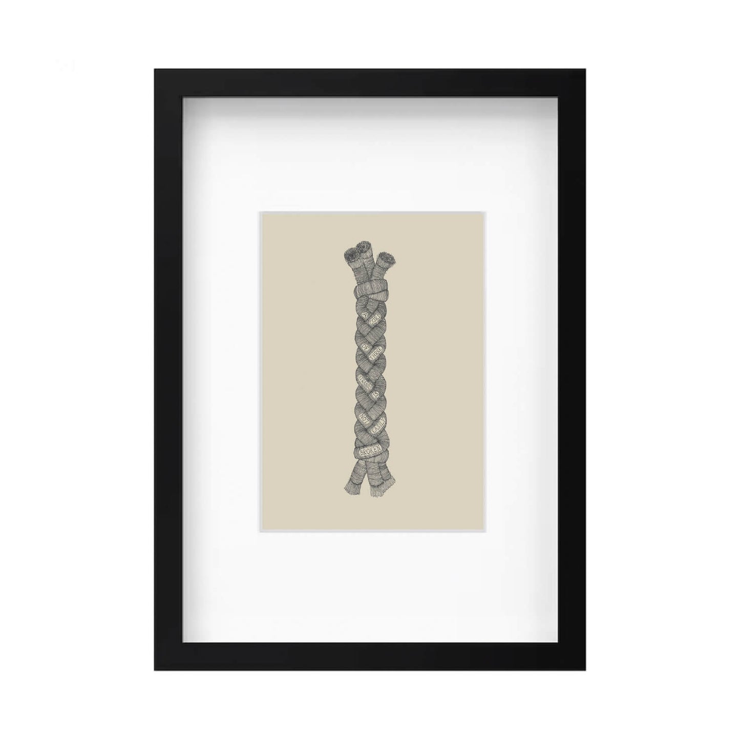 A Cord of Three Strands - with words | Portrait