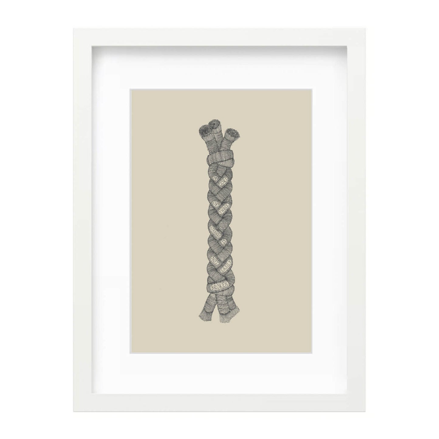 A Cord of Three Strands - with words | Portrait
