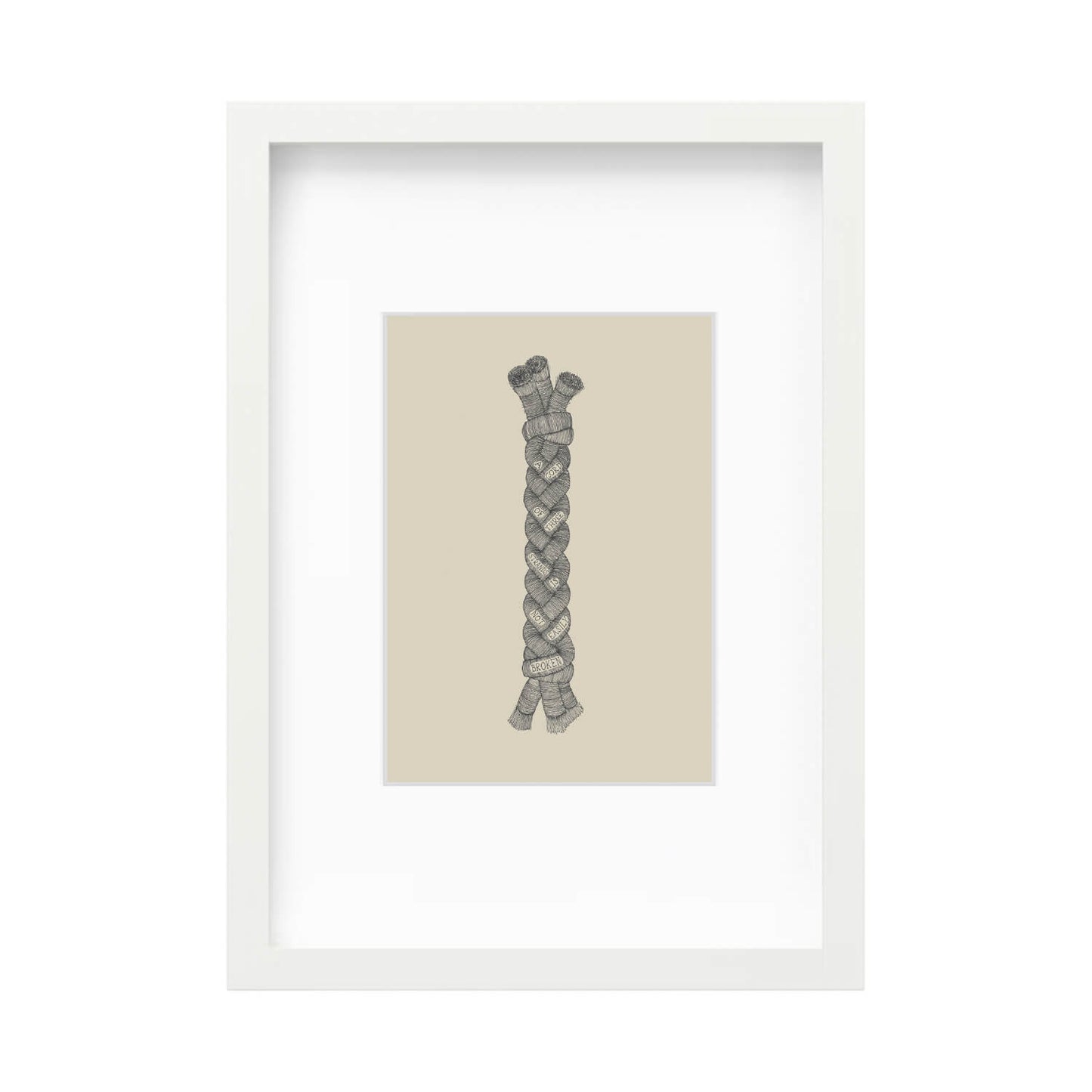 A Cord of Three Strands - with words | Portrait