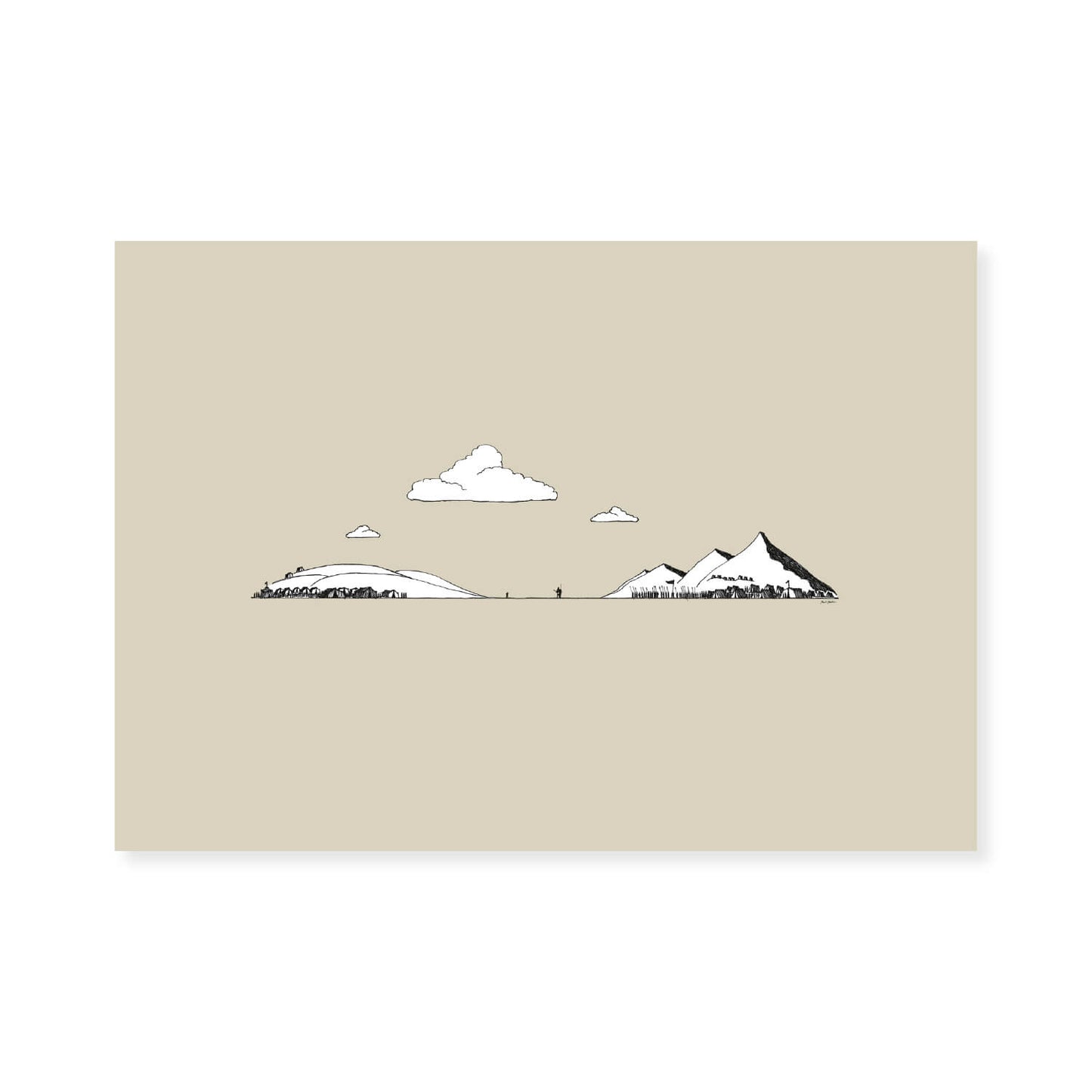 David and Goliath | Minimal Sketch