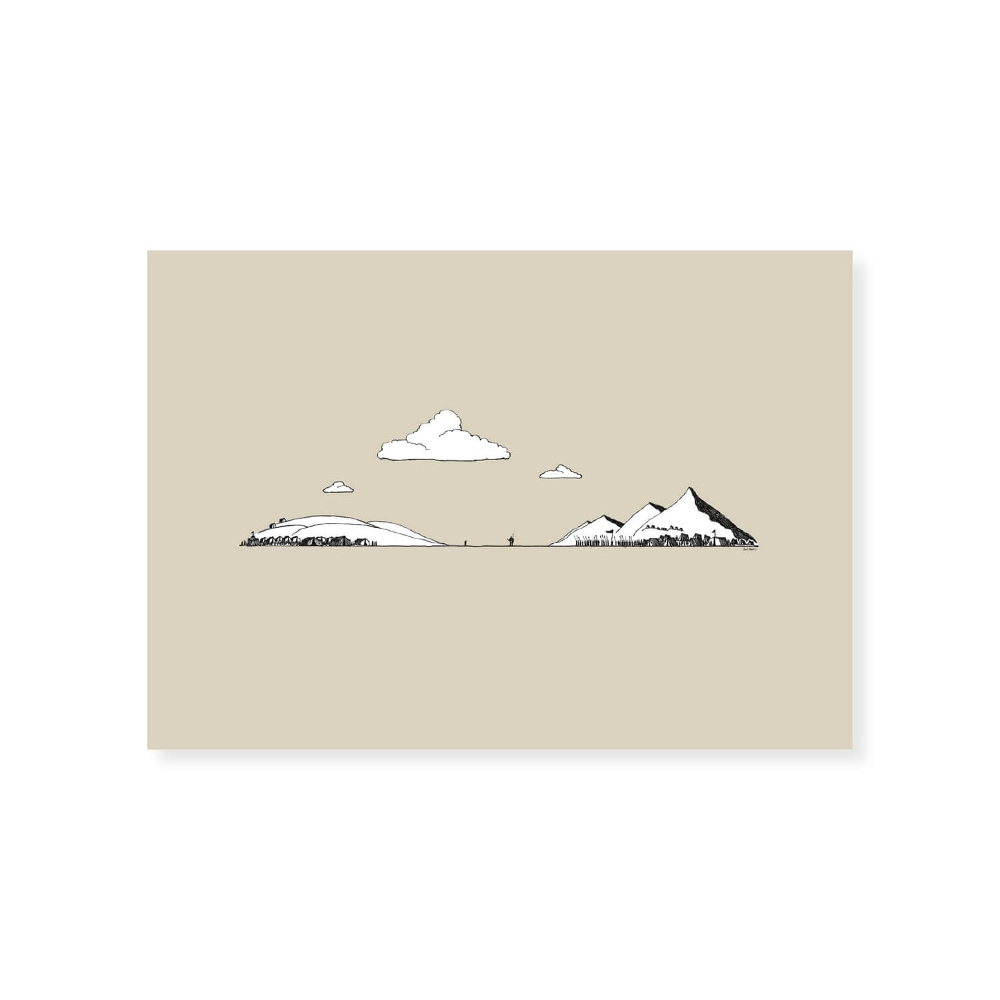 David and Goliath | Minimal Sketch