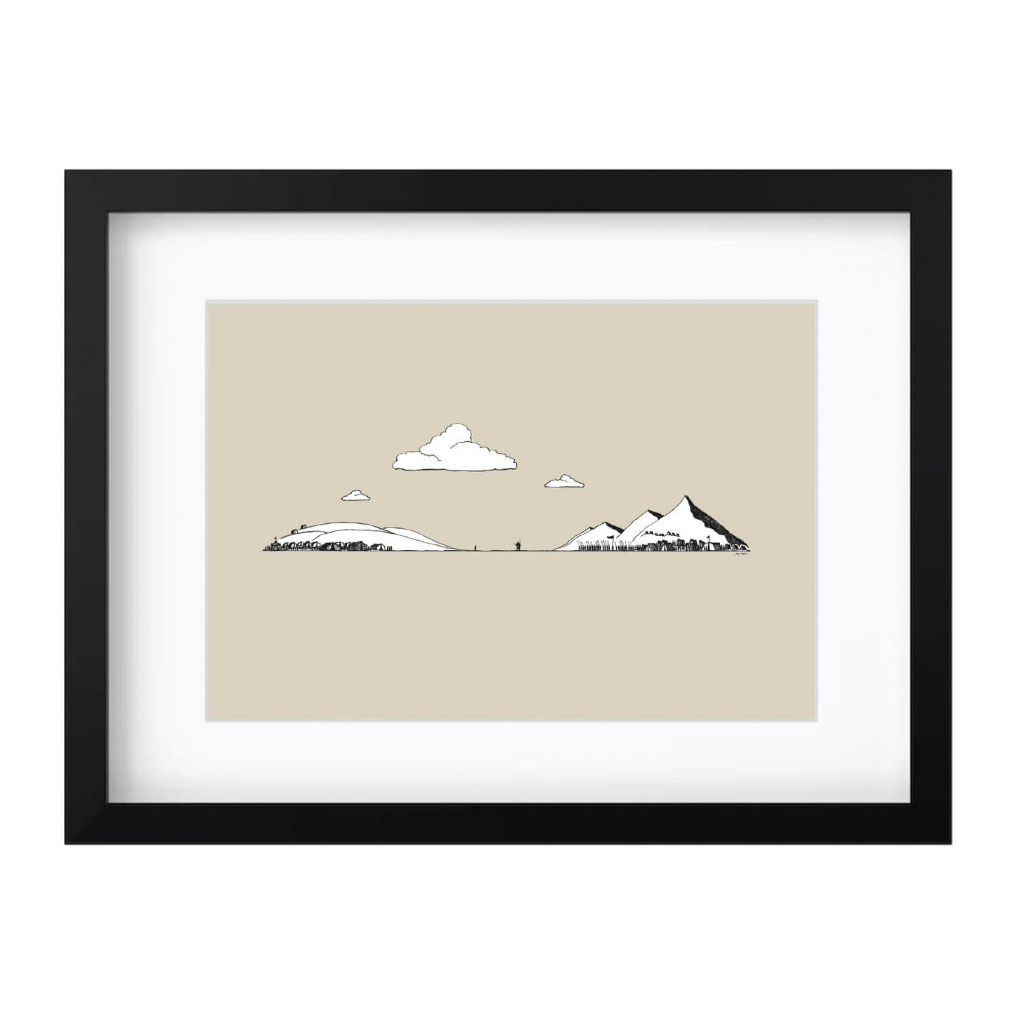 David and Goliath | Minimal Sketch