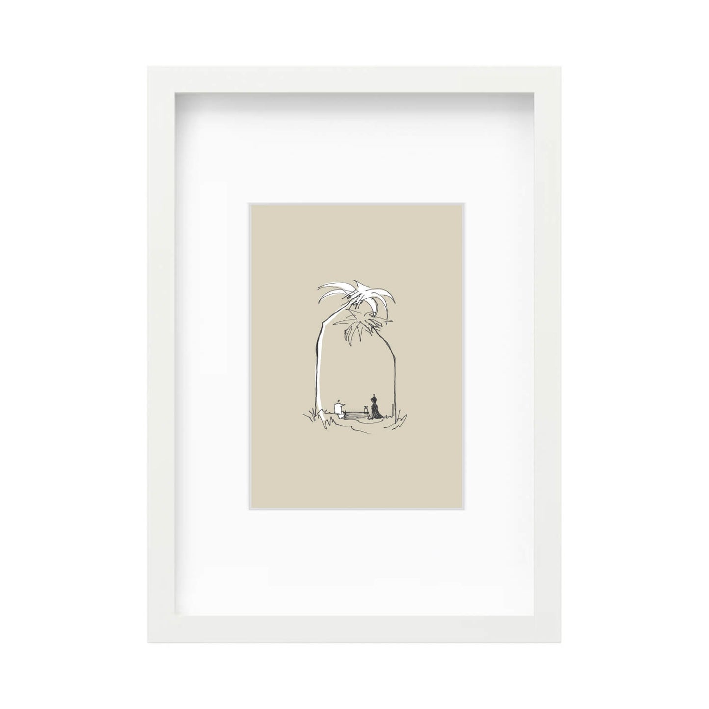 Woman at the Well Minimalist (John 4:4-26)